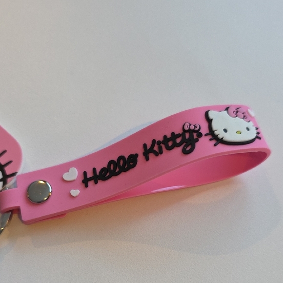 Hello Kitty Wristlet Keychain Pink - Picture 2 of 6